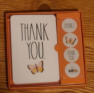 Rae Dunn THANK YOU Note Card Set